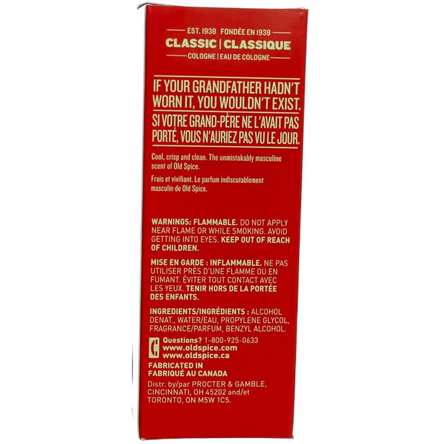 Amazon | オールドスパイス コロン オリジナル125ml Old Spice